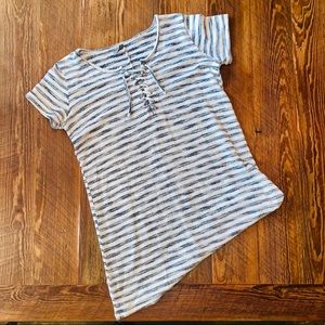 Cotton On Adult Large Knit stripe T-shirt dress